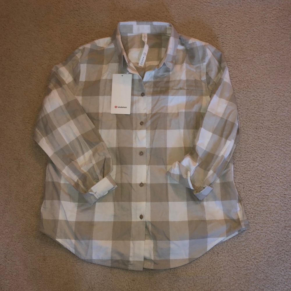 Lululemon Full Day Ahead Flannel